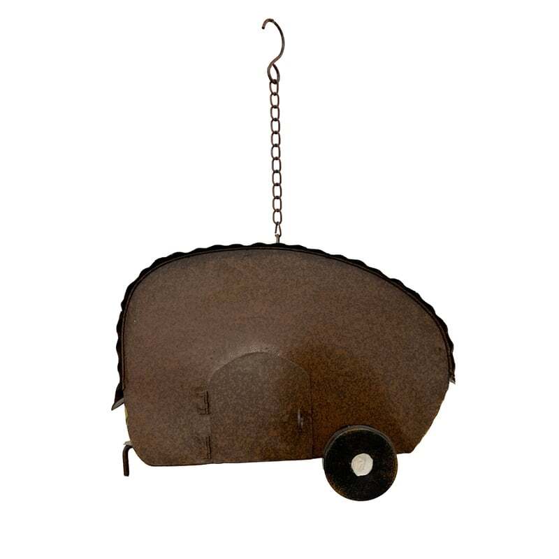 Willow &amp; Silk Caravan Hanging Birdhouse Feeder