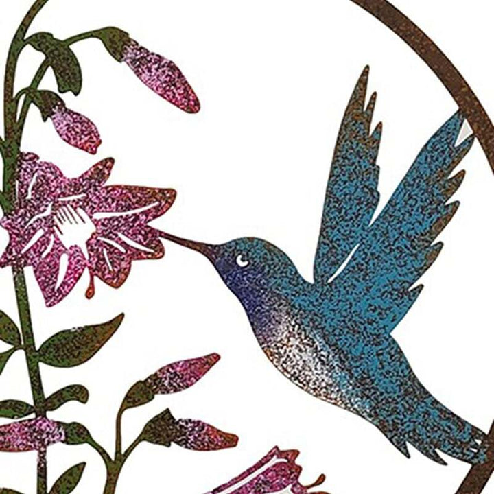 Willow &amp; Silk Hummingbird Laser-Cut Hanging Bell Decor