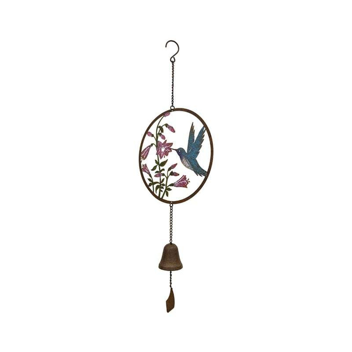 Willow &amp; Silk Hummingbird Laser-Cut Hanging Bell Decor