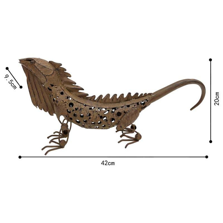 Willow &amp; Silk Animal Figurine Australian Bearded Dragon