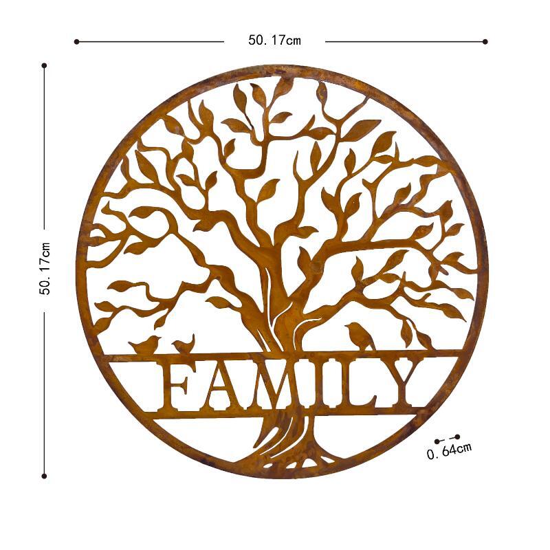 Willow &amp; Silk Laser-Cut 50cm Tree of Life w/ Birds &