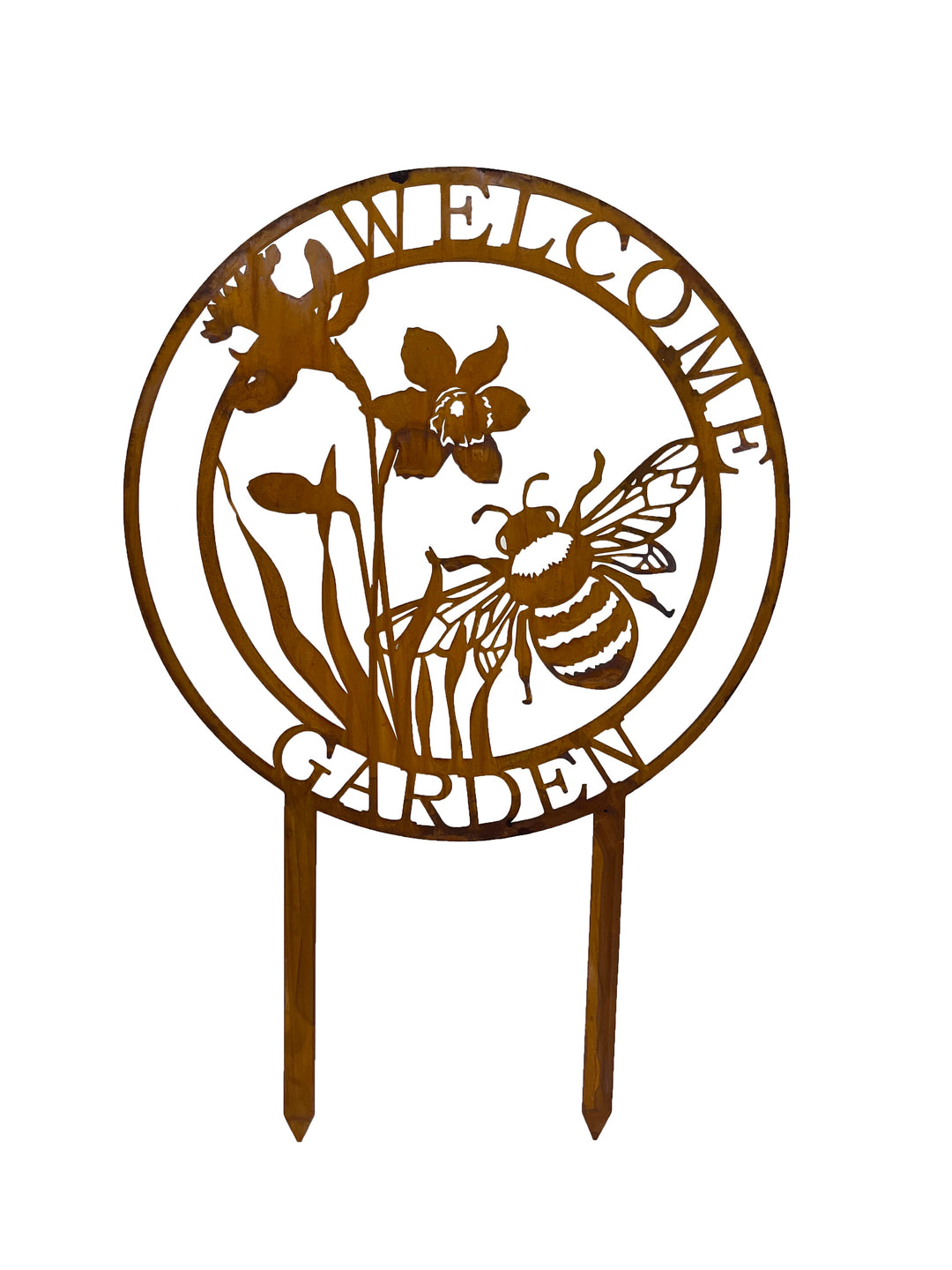 Willow &amp; Silk Laser-Cut 80cm Bee/Flower &