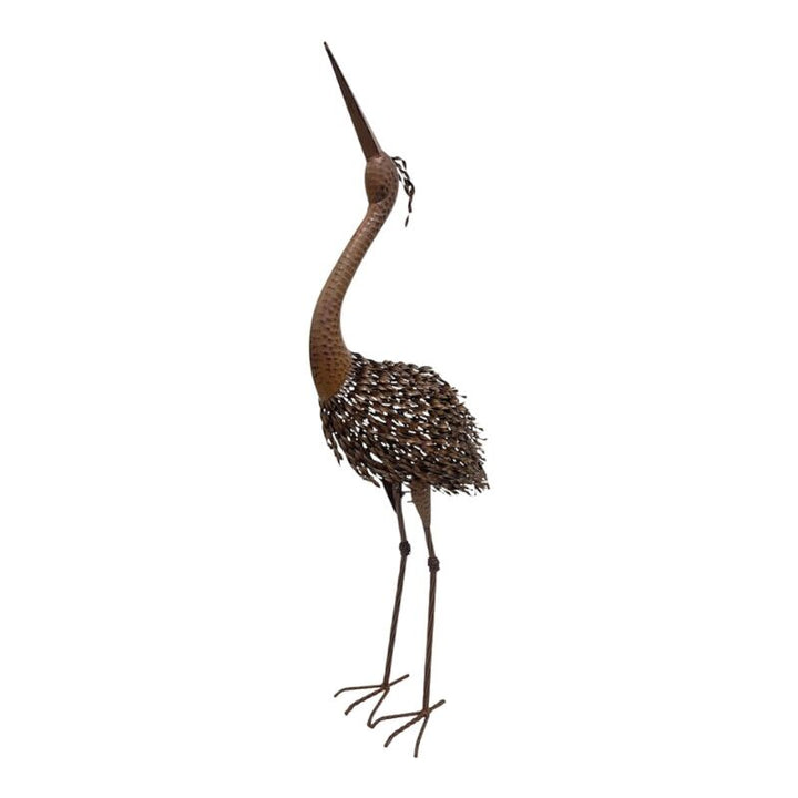 Willow &amp; Silk Rust Crane Bird &