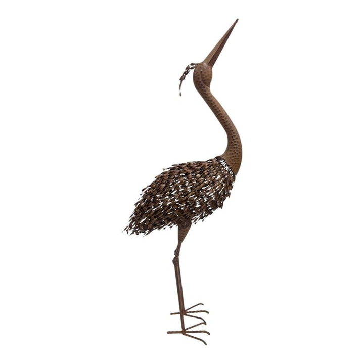 Willow &amp; Silk Rust Crane Bird &
