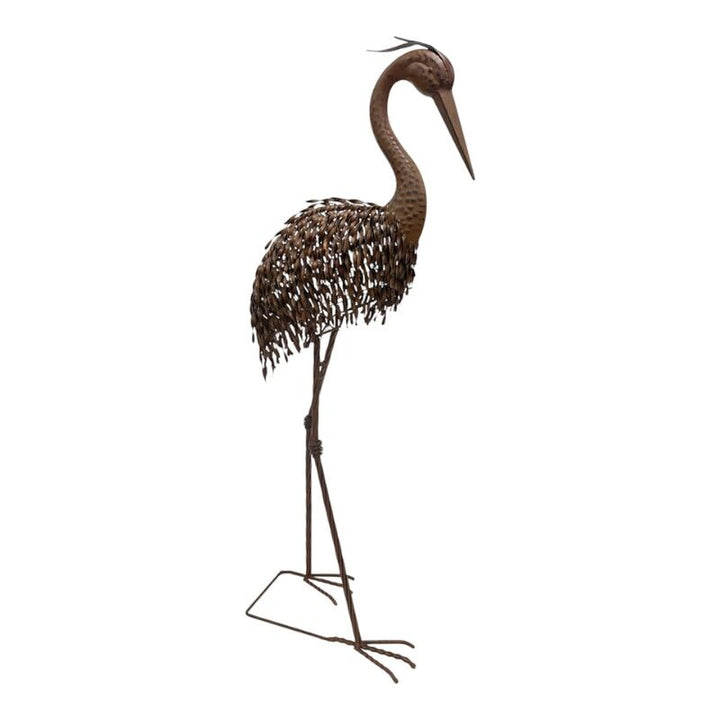 Willow &amp; Silk Rust Crane Bird &