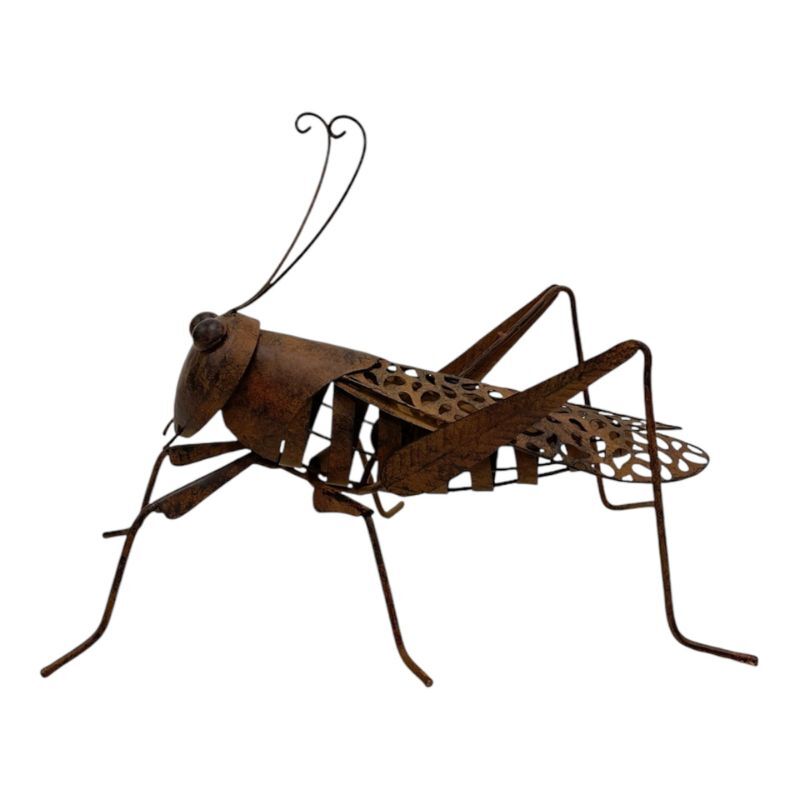 Willow &amp; Silk Lucky Grasshopper w/Leafy Rear Legs 40x23x26cm