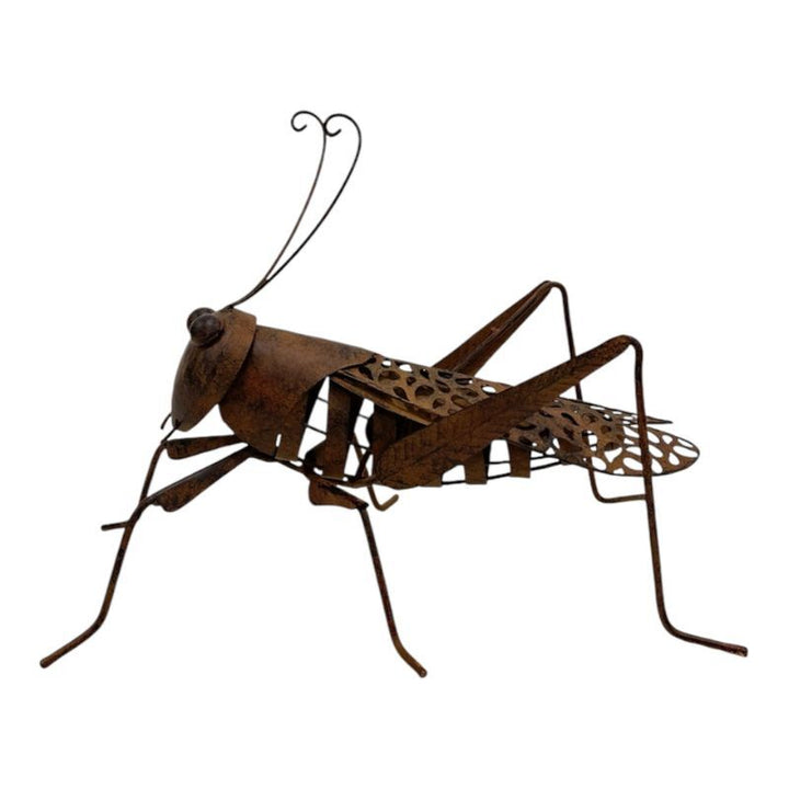 Willow &amp; Silk Lucky Grasshopper w/Leafy Rear Legs 40x23x26cm
