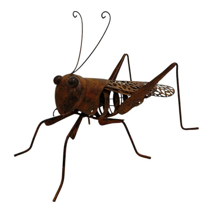 Willow &amp; Silk Lucky Grasshopper w/Leafy Rear Legs 40x23x26cm