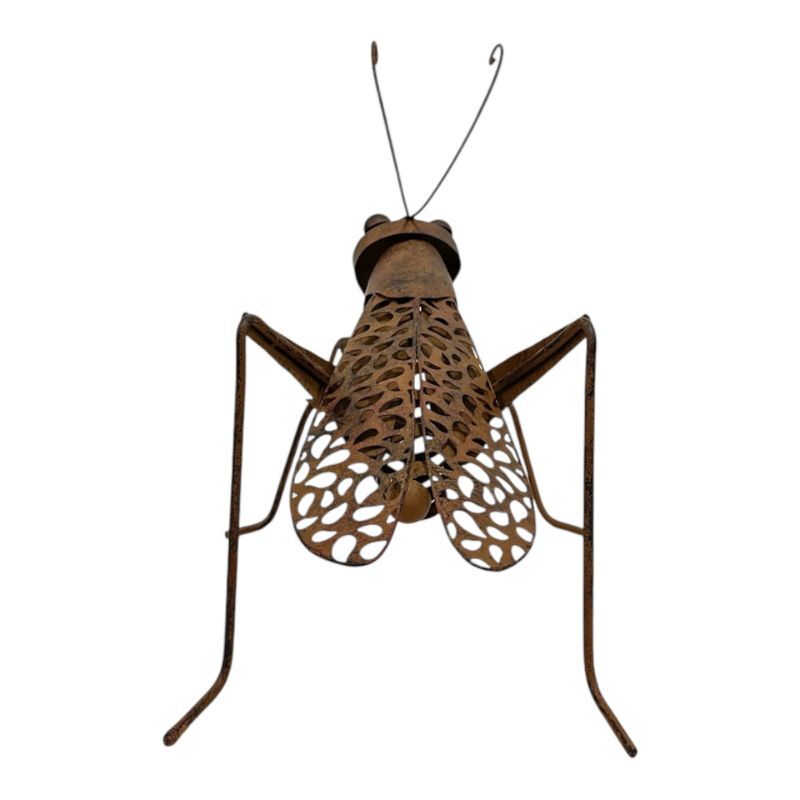 Willow &amp; Silk Lucky Grasshopper w/Leafy Rear Legs 40x23x26cm