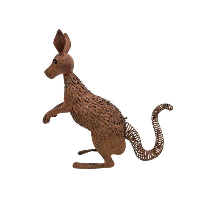 Willow &amp; Silk Rust Kangaroo 58x16.5x61cm