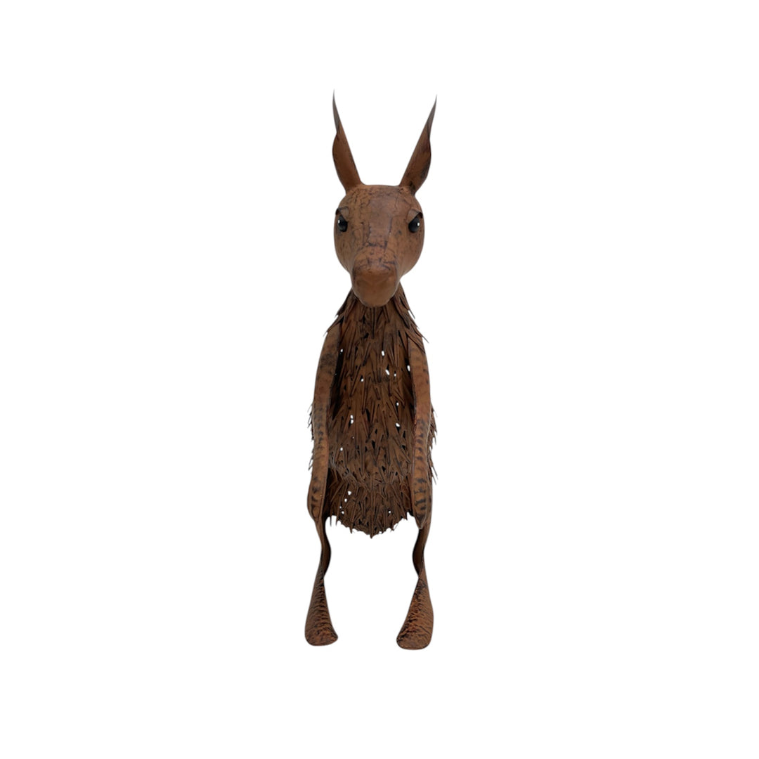 Willow &amp; Silk Rust Kangaroo 58x16.5x61cm