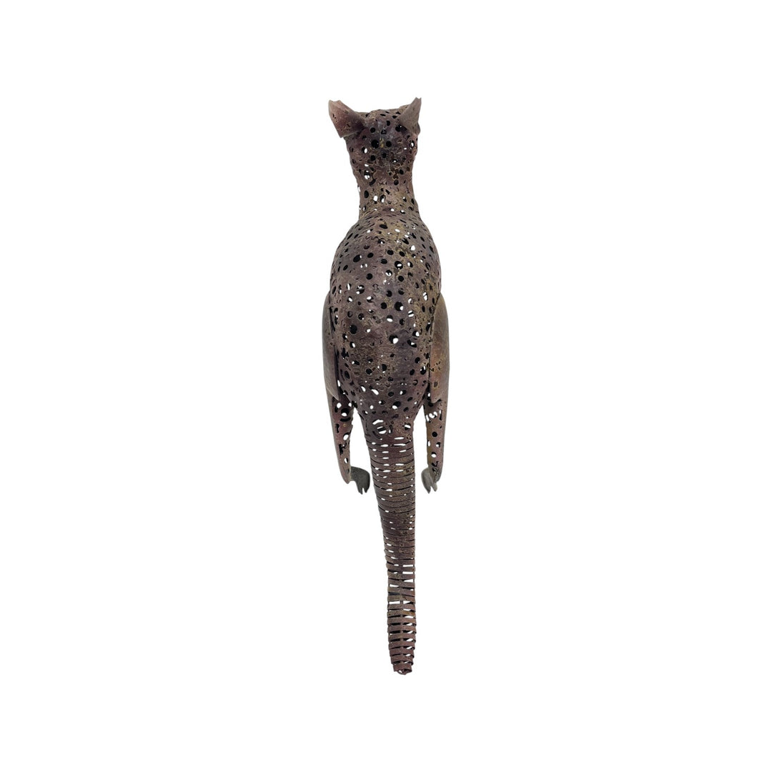 Willow &amp; Silk Jumping Kangaroo on Stand 55x21x75cm