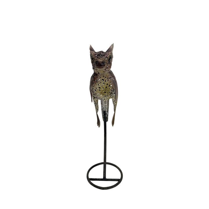 Willow &amp; Silk Jumping Kangaroo on Stand 55x21x75cm
