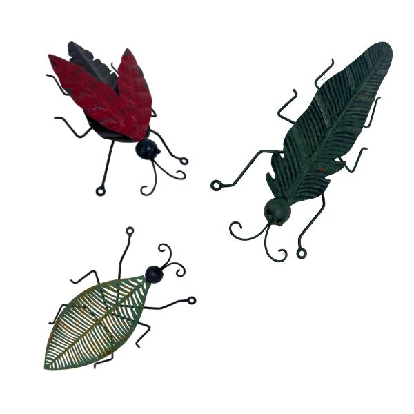 Willow &amp; Silk S/3 A Bugs Life 16.5x6.35x31.1/14x4.4x37.5/7x2x13.75 cm