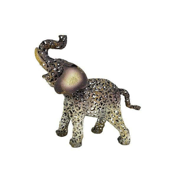 Willow &amp; Silk Safari Elephant 24.1 x 10.8 x 5.1cm