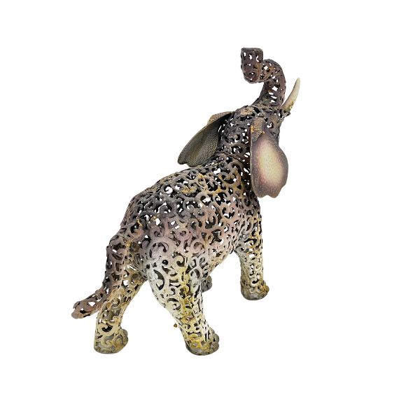 Willow &amp; Silk Safari Elephant 24.1 x 10.8 x 5.1cm
