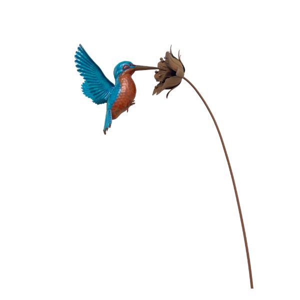 Willow &amp; Silk Hummingbird Stake 54.6 x 15.2 x184cm