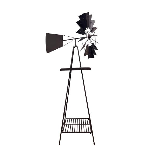Willow &amp; Silk Jumbo Rust Windmill 94.6x66x200cm