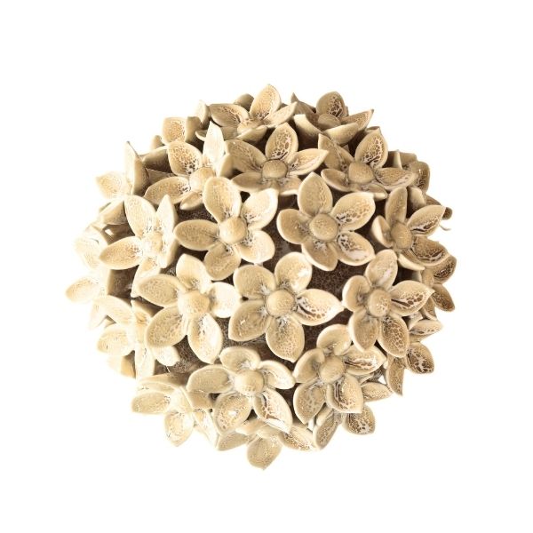 Willow &amp; Silk Floral Orb Large 18*18*8Cm