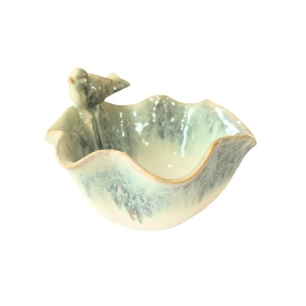 Willow &amp; Silk Ruffle Bowl Small 23*23*13Cm