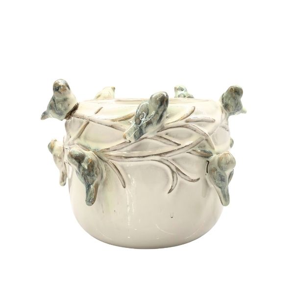 Willow &amp; Silk Bramble Planters Large 23*23*17Cm