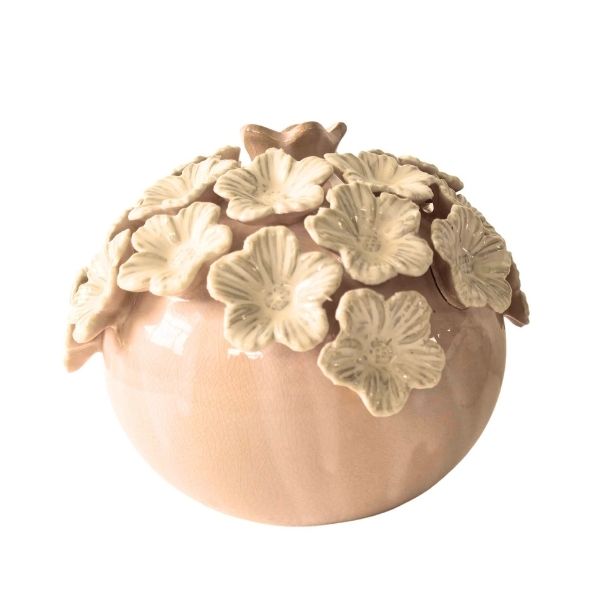 Willow &amp; Silk Jasmine Bowl Vase Large 18*18*17
