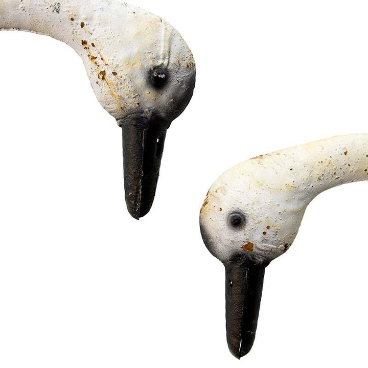 Willow &amp; Silk Garden Ornament Swan Couple
