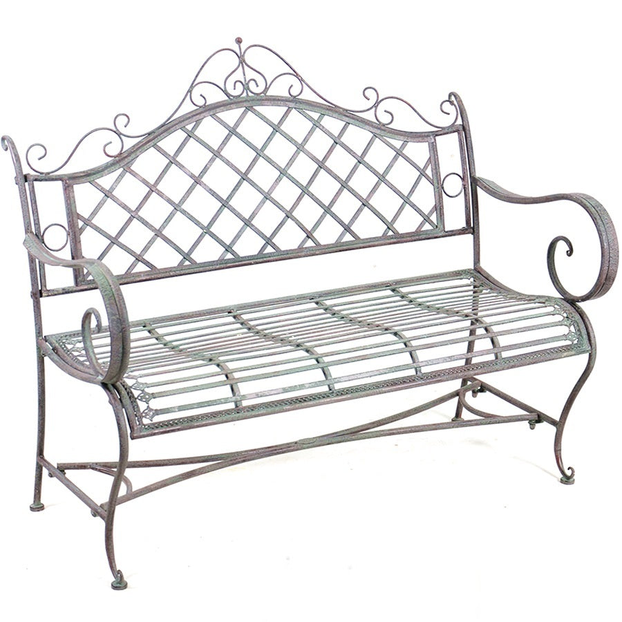 Willow &amp; Silk Designer Look Outdoor Bench