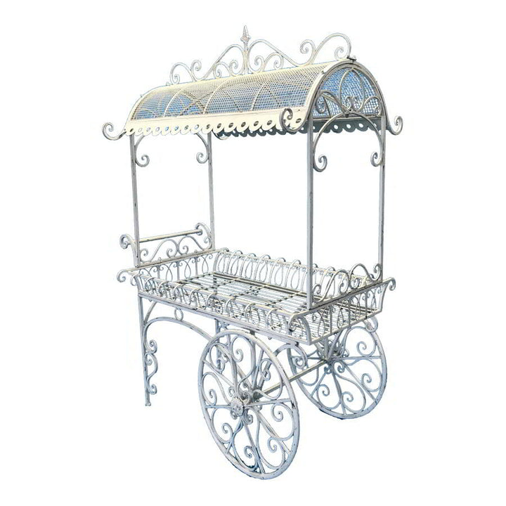 Willow &amp; Silk XL Flower Cart Pot Plant Stand