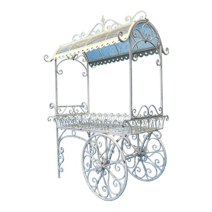 Willow &amp; Silk XL Flower Cart Pot Plant Stand