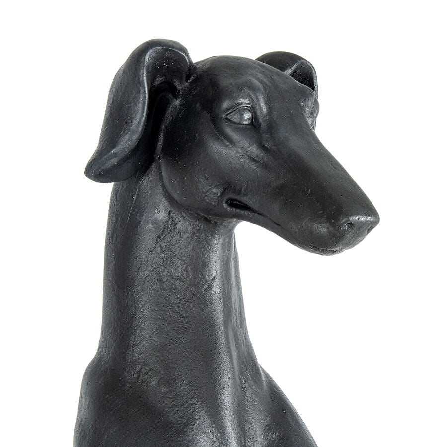 Willow &amp; Silk Majestic Sitting Greyhound Statue 35x26x82cm