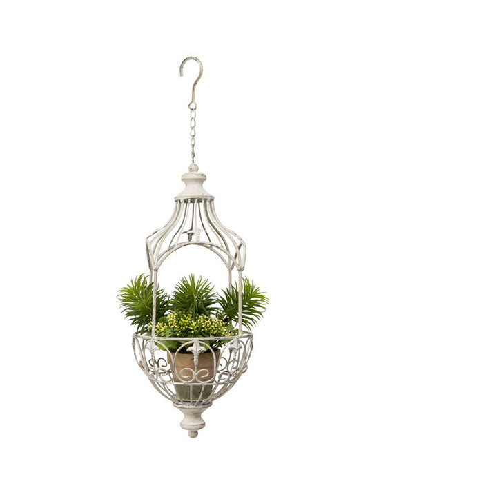 Willow &amp; Silk Metal 62cm Classic Hanging Indoor/Outdoor Pot/Planter