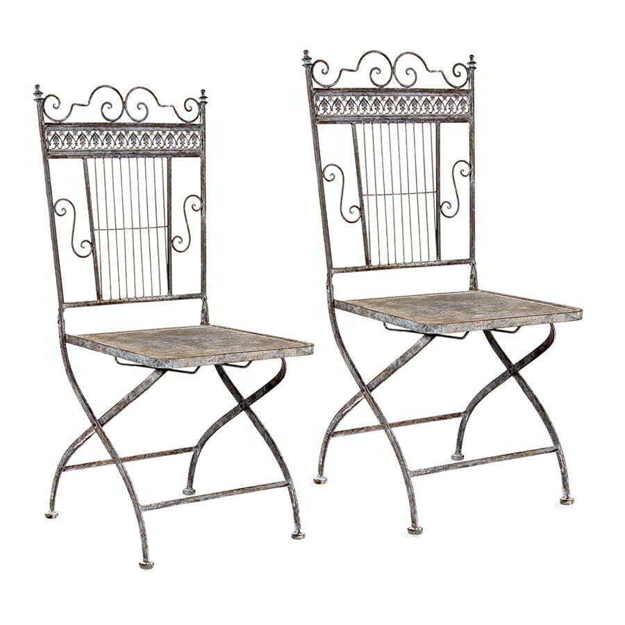 Willow &amp; Silk 2 Seater Outdoor Distressed Table &amp; Chair Set