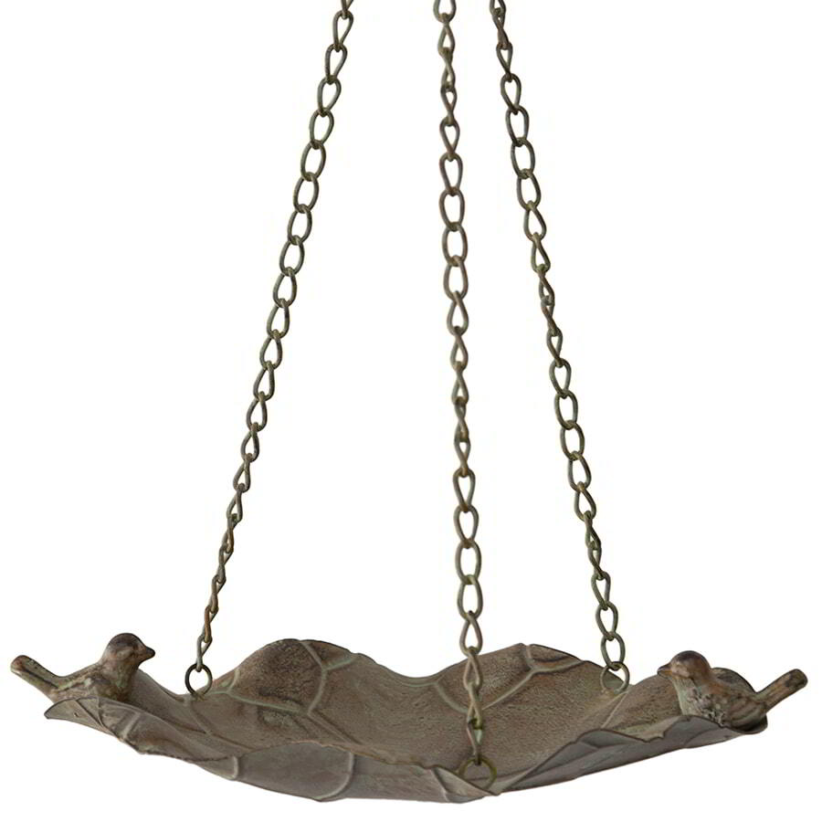 Willow &amp; Silk Hanging Lilypad Garden Birdfeeder