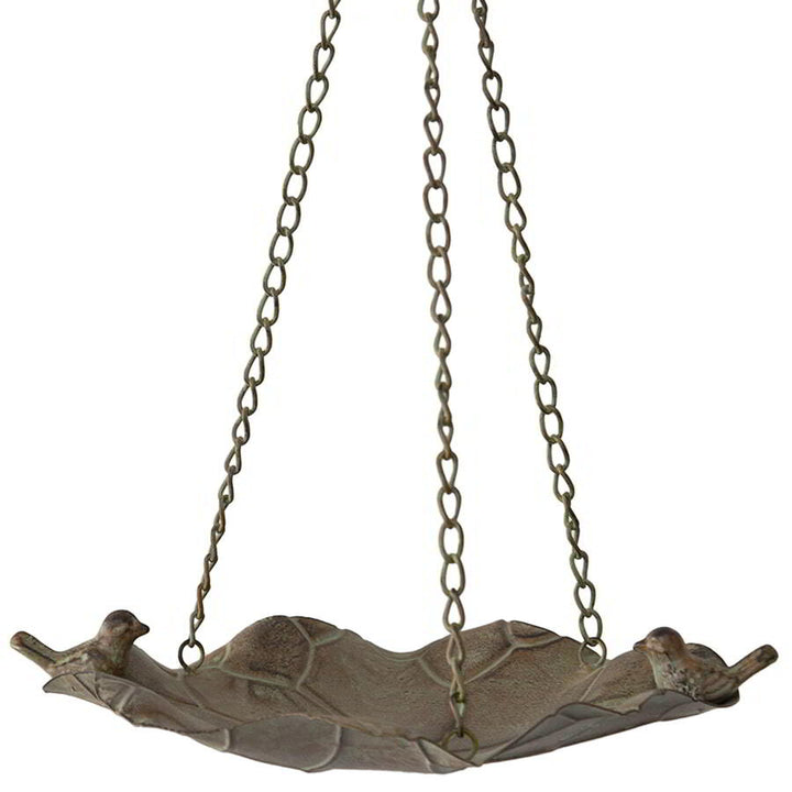 Willow &amp; Silk Hanging Lilypad Garden Birdfeeder