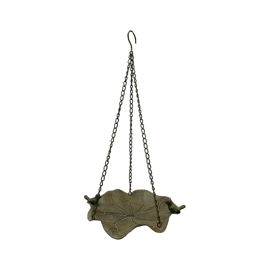 Willow &amp; Silk Hanging Lilypad Garden Birdfeeder