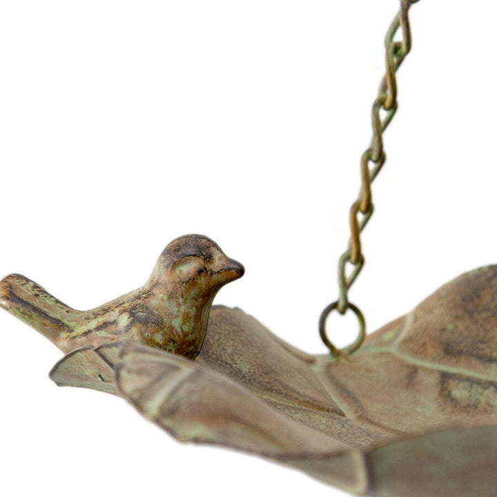 Willow &amp; Silk Hanging Lilypad Garden Birdfeeder