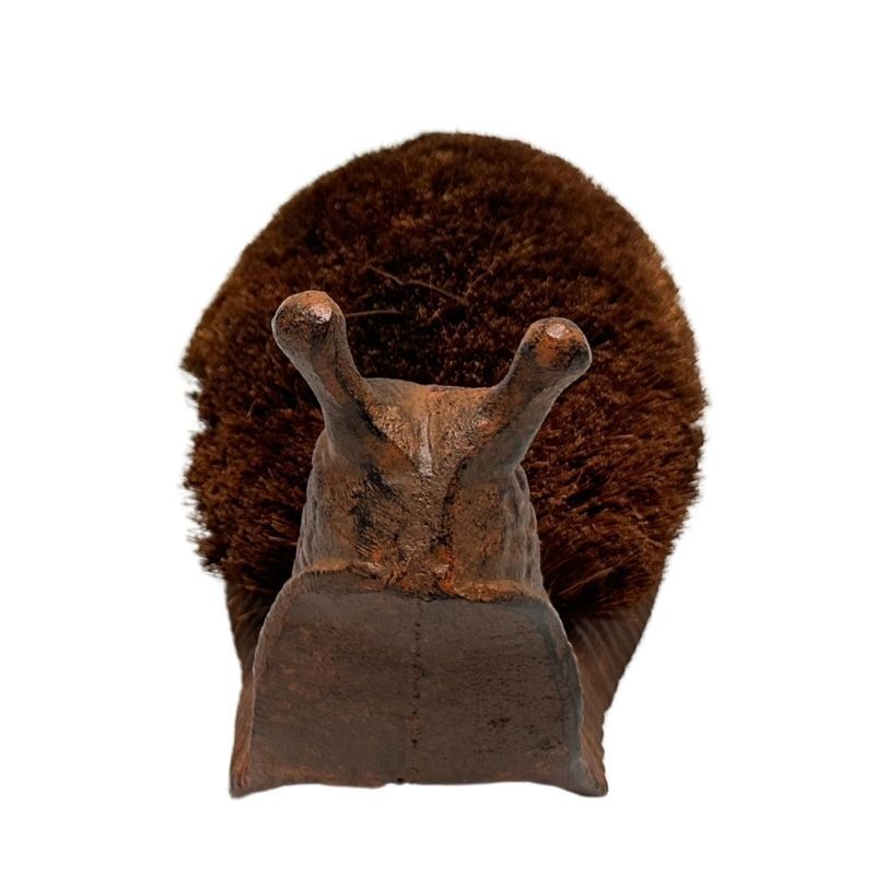 Willow &amp; Silk Cast - Iron Snail Boot Brush/Decor28.5x14x16.5cm