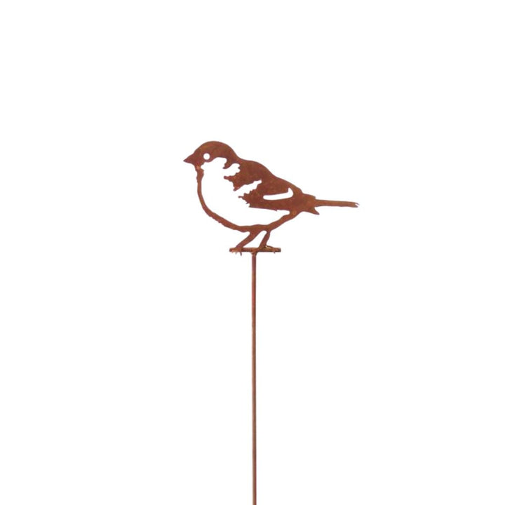 Willow &amp; Silk Set of 2 Perched Bird Stake 29x109