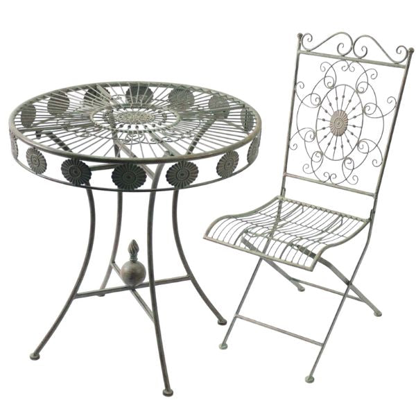 Willow &amp; Silk Willow Bistro Set of Three 70x74/43x51x97cm