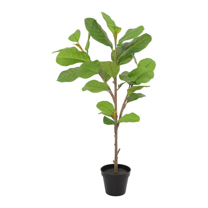 Willow &amp; Silk 92cm Potted Artificial Lofty Fig Ficus Tree