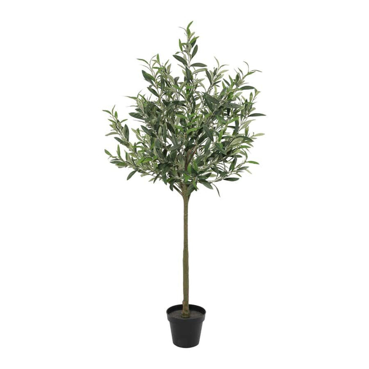 Willow &amp; Silk 80cm Potted Artificial Olive Tree