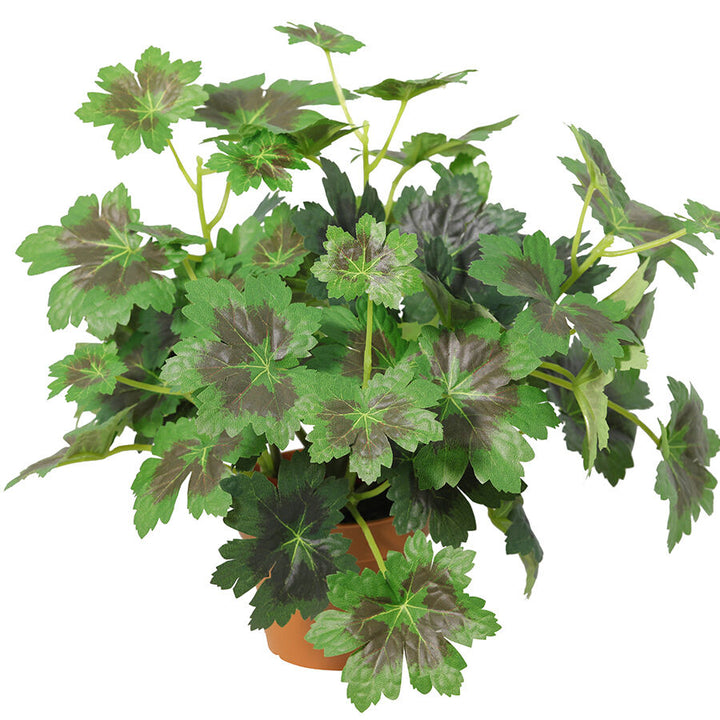 Willow &amp; Silk 28cm Potted Artificial Grape Leaf Plant