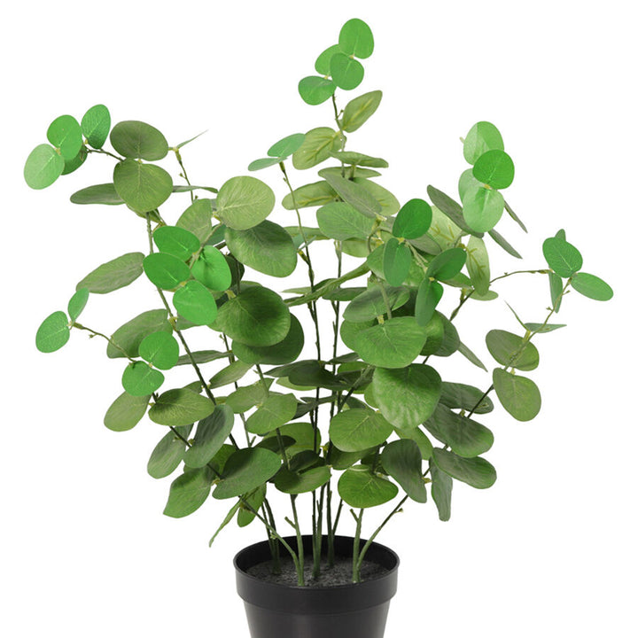Willow &amp; Silk 48cm Potted Artificial Leafy Serenity Eucalyptus