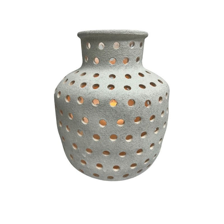 Willow &amp; Silk Decorative Centrepiece/Dried Flower Vase 23x23x25.5cm