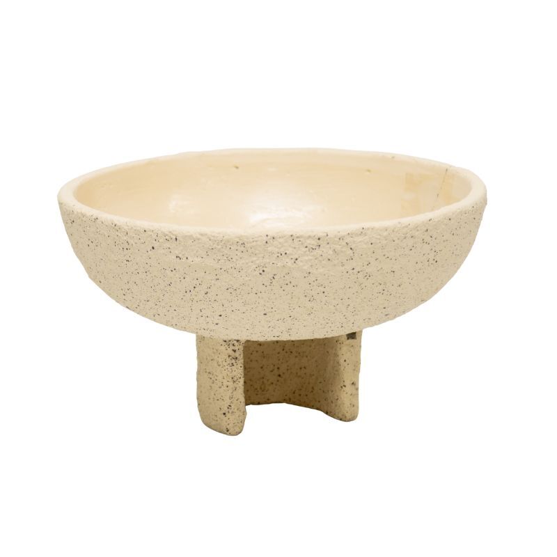 Willow &amp; Silk Contemporary Curve-Base Textured Bowl 25x25x14cm