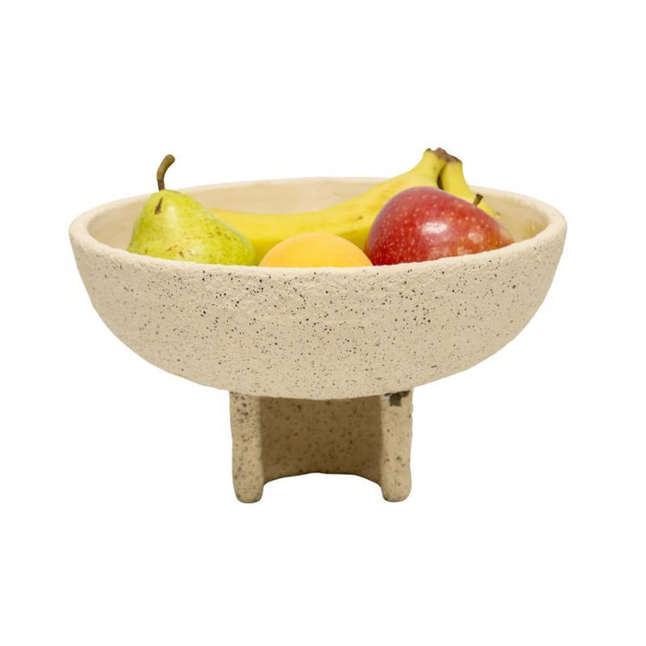 Willow &amp; Silk Contemporary Curve-Base Textured Bowl 25x25x14cm