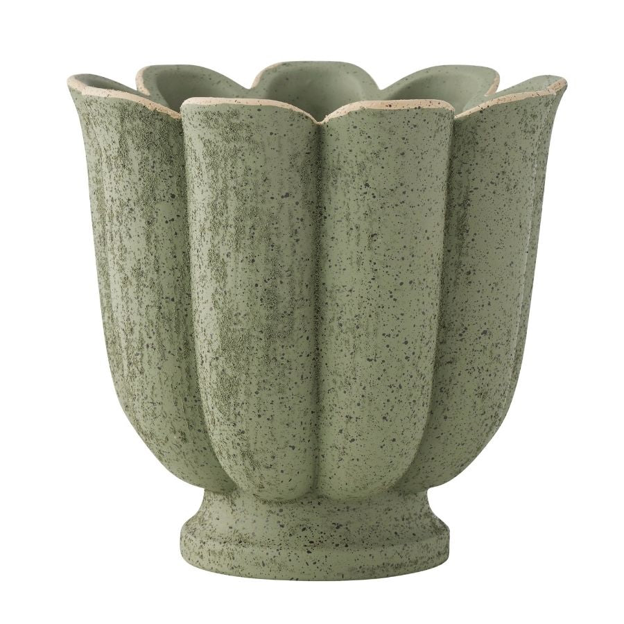 Willow &amp; Silk Petal Vase/Planter 22.5*22cm