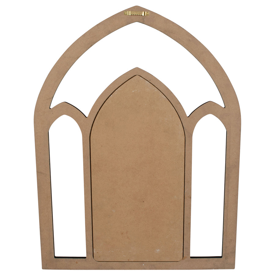 Willow &amp; Silk 60cm Black Arch "Family &amp; Friends" Plaque Sign Wall Art