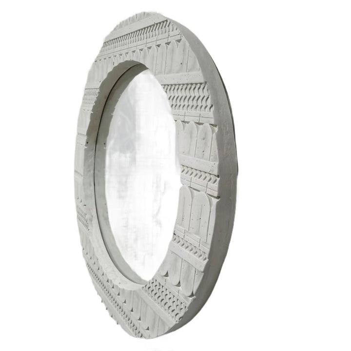 Willow &amp; Silk 70cm Round Layered Moulded Mirror 70*4*7